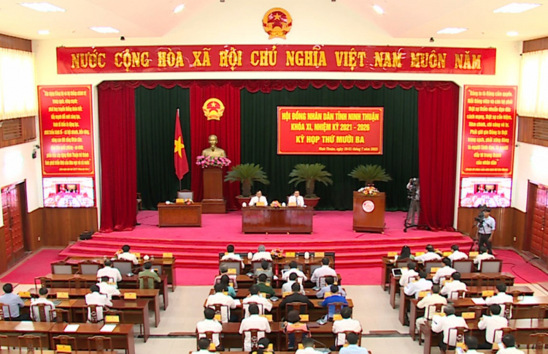 Phiên chất vấn và trả lời chất vấn tại Kỳ họp thứ 13, HĐND tỉnh Ninh Thuận khóa XI 